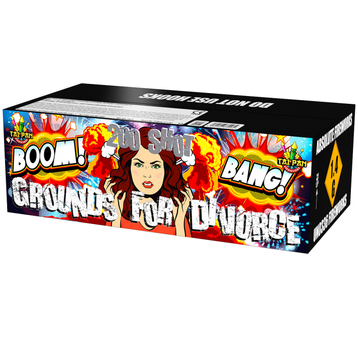 GROUNDS FOR DIVORCE Starburst Fireworks
